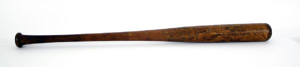 1959 Hal Bevan Game-Used Bat