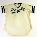 1977 Kansas City Royals Charlie Lau Game-Used Jersey