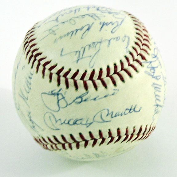 1962 A.L. All-Stars Team Signed Baseball