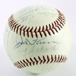 1944 St. Louis Browns Team Signed Baseball