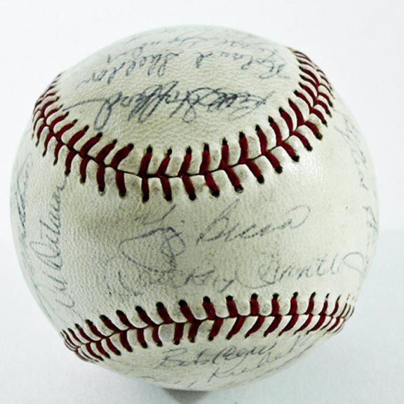 1961 New York Yankees Team Signed Baseball