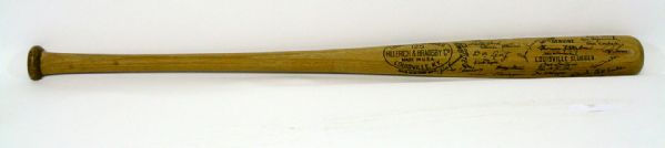 1960 Harmon Killebrew Washington Senators Team Signed  Game-Used Half Bat