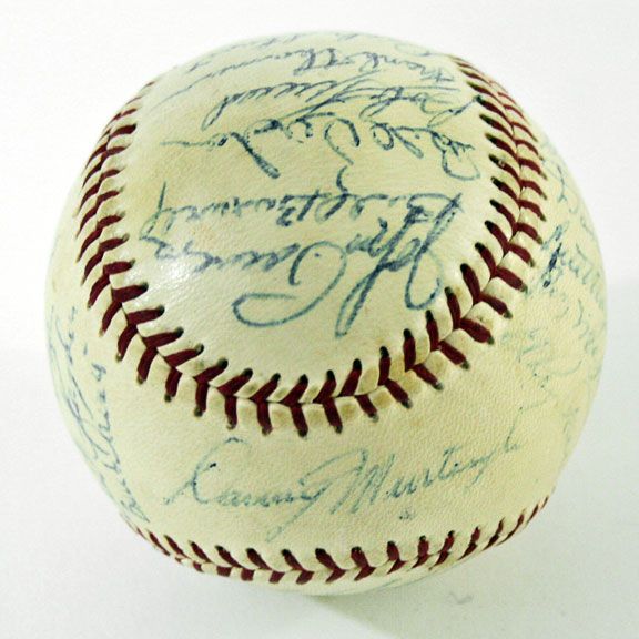 1958 Pittsburgh Pirates Team Signed Baseball