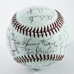 1963 St. Louis Cardinals Team Signed Baseball