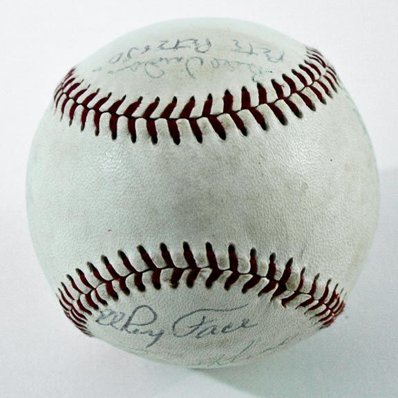1958-1959 Pittsburgh Pirates Team Signed Baseball