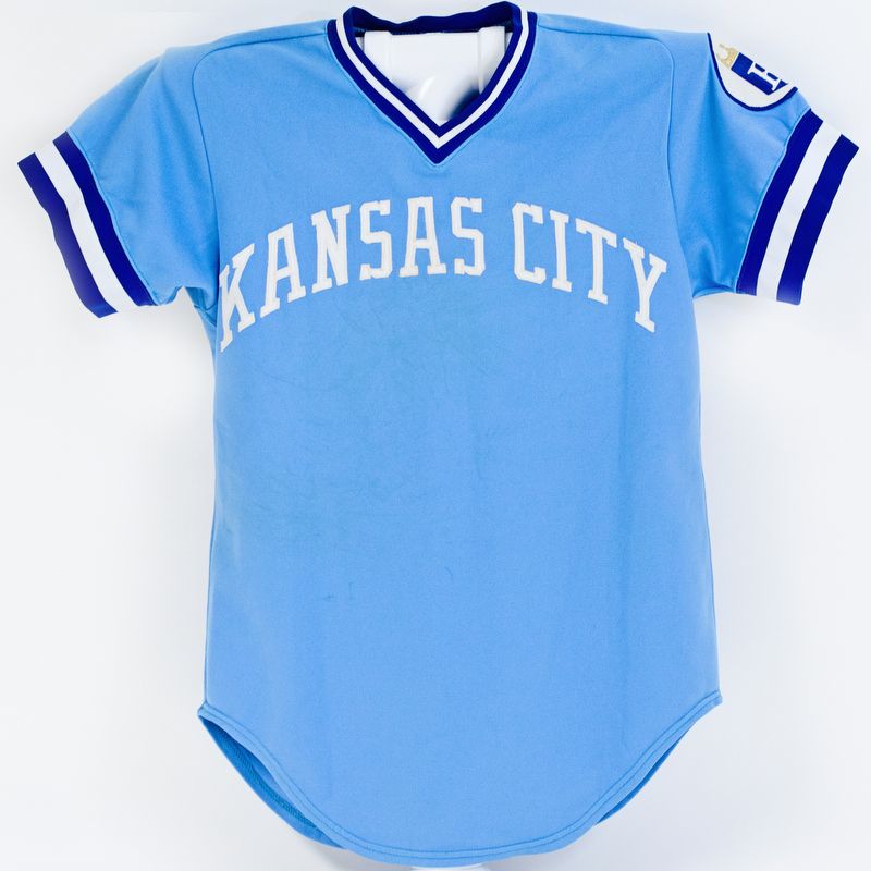 Lot Detail - 1977 Kansas City Royals Dennis Leonard Game Used Jersey