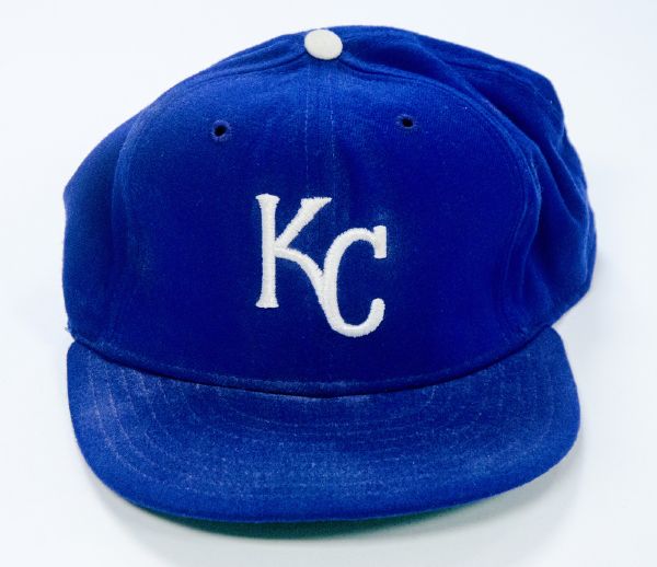 1983 Gaylord Perry Game Worn Kansas City Royals Hat