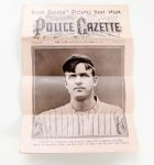 1913 Police Gazette Featuring Christy Mathewson