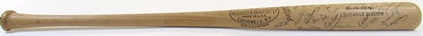 1959 Chicago White Sox Team Signed Bubba Phillips Game Used 1/2 Bat