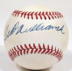 Ted Williams Single Signed Ball (UDA)