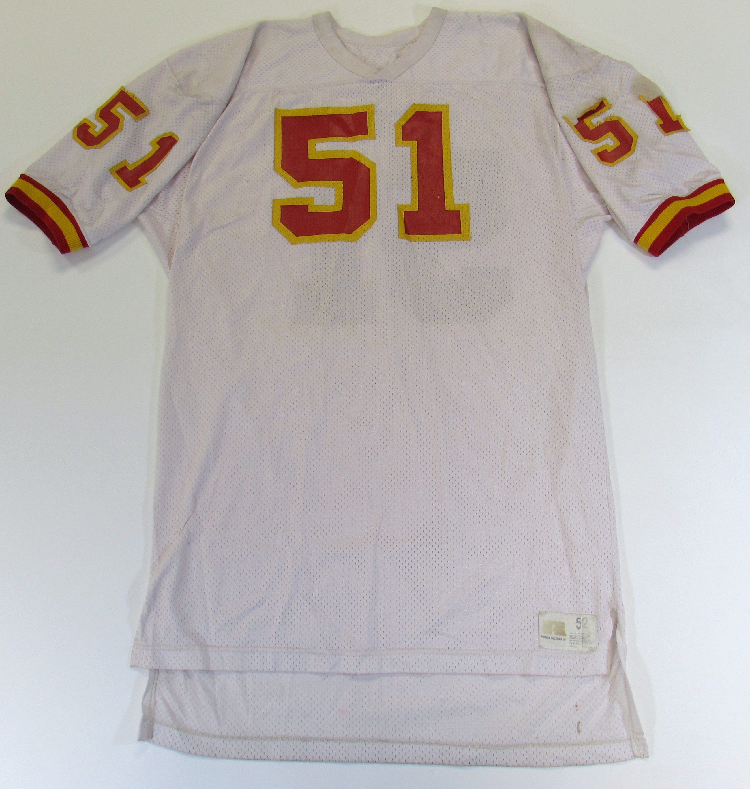 Lot Detail - Jim Lynch Game Used KC Chiefs Jersey