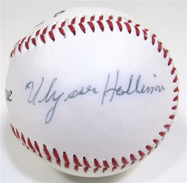 Ulysses Hollimon Signed Ball