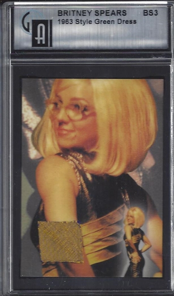 Britney Spears Dress Card