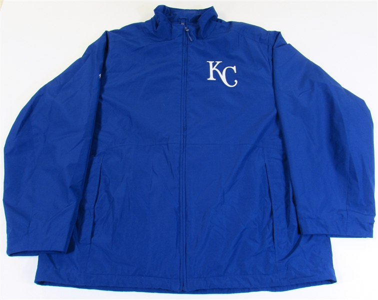 Chris Young Game Used 2016 KC Royals Warm up Jacket
