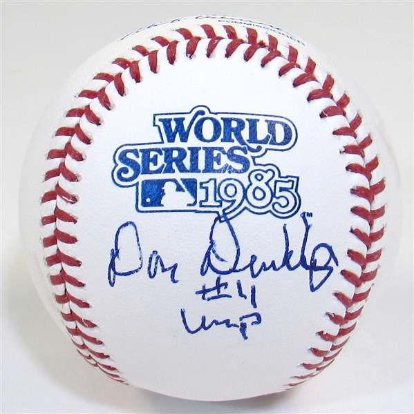 Don Denkinger Signed 1985 WS Ball 