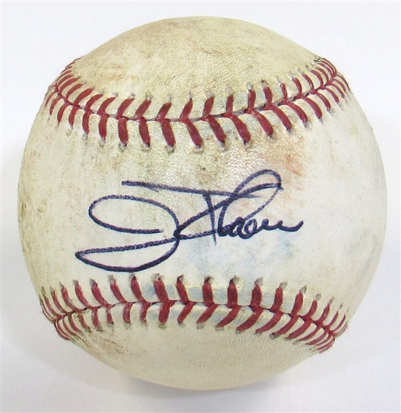 Jim Thome HOF Signed Game Used Ball