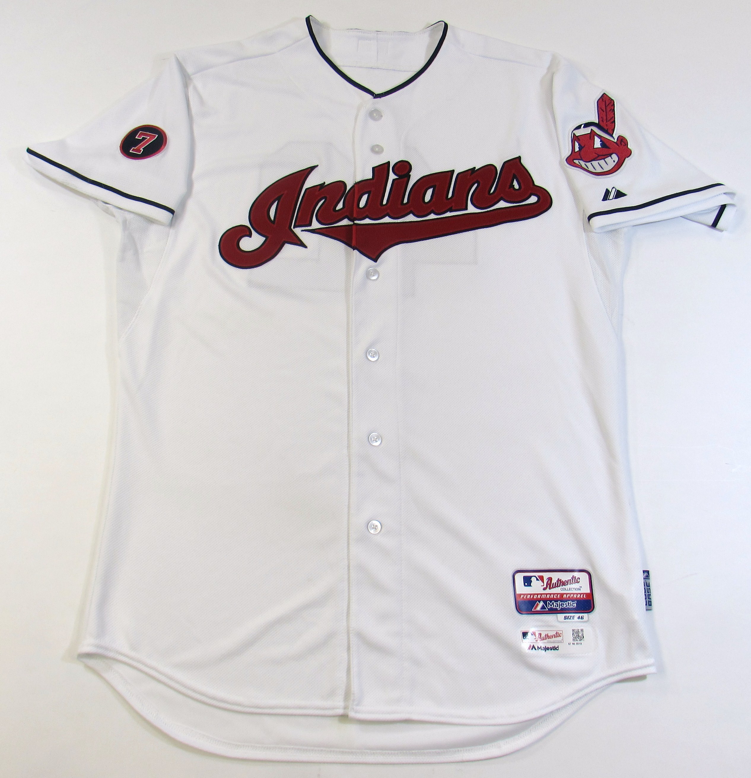 Lot Detail - Game Used Jackie Robinson 42 jersey, Cleveland