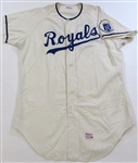 Frank White 1971 Kansas City Royals Baseball Academy Game Used Jersey