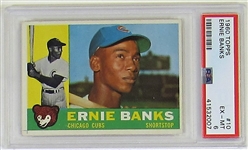 1960 Topps Ernie Banks PSA 6