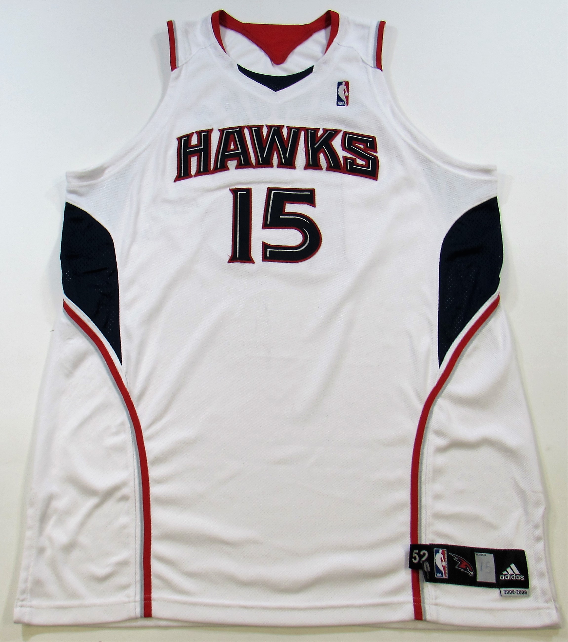 Lot Detail - 2008-09 Al Horford Game Worn & Signed Atlanta Hawks Jersey