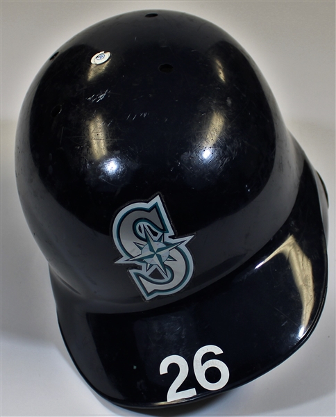 Seattle Mariners 1995 Game Used Warren Newson Batting Helmet