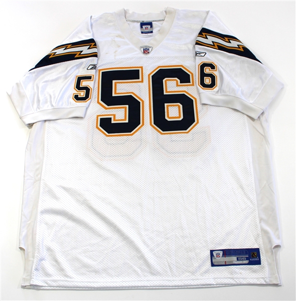 Shawne Merriman Signed San Diego Chargers Jersey