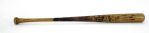 1987-88 George Brett Game-Used Bat Autographed