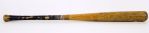 1969-72  Ron Stone Game-Used Bat Autographed