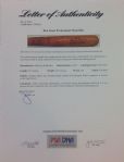 1969-72  Ron Stone Game-Used Bat Autographed
