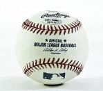 Ernie Banks Single Signed Baseball