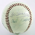 1944 St. Louis Browns Team Signed Baseball