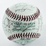 1965 New York Yankees Team Signed Baseball