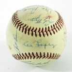 1955 A.L. Stars Team Signed Baseball