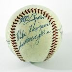 Boston Red Sox Old Timers Game Ball