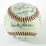 1962 Washington Senators Team Signed Baseball