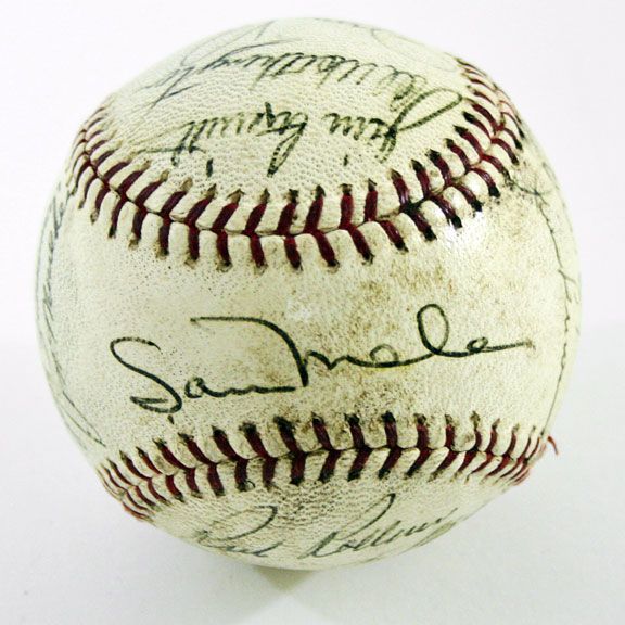 1966 Minnesota Twins Team Signed Ball