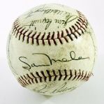 1966 Minnesota Twins Team Signed Ball