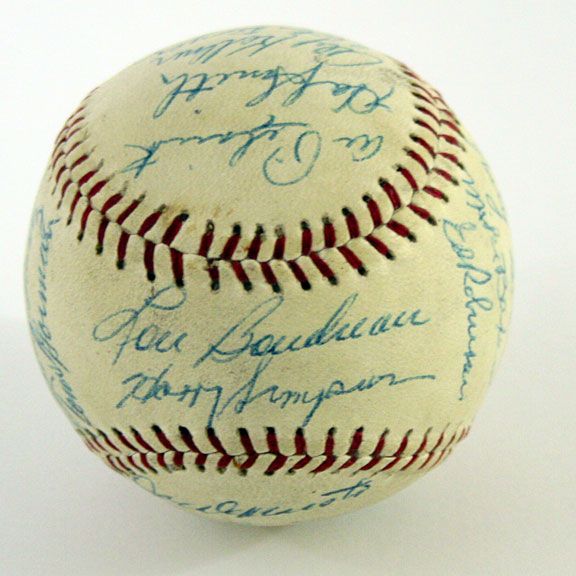 1956 Kansas City As Team Signed Baseball