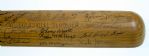 1961 Bobby Del Greco Kansas City A's Game-Used Team Signed Half Bat