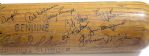 1961 Bobby Del Greco Kansas City A's Game-Used Team Signed Half Bat