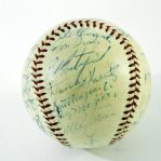 1958 Pittsburgh Pirates Team Signed Baseball