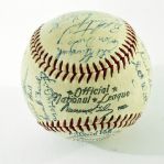 1958 Pittsburgh Pirates Team Signed Baseball