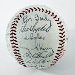 1959 Los Angeles Dodgers Team Signed Baseball