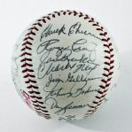 1959 Los Angeles Dodgers Team Signed Baseball