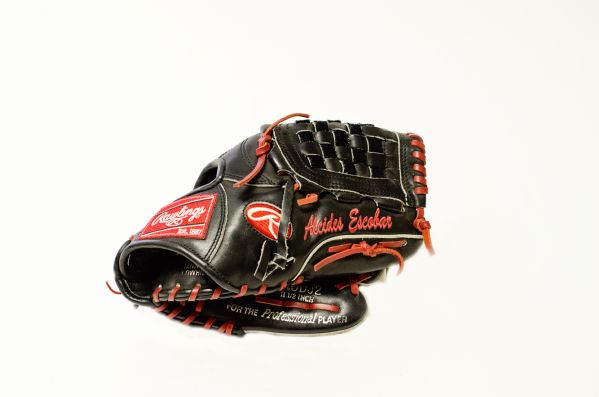 Alcides Escobar Game-Used Glove