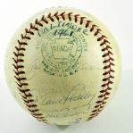 1961 Baltimore Orioles Team Signed Baseball
