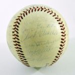 1961 Baltimore Orioles Team Signed Baseball