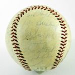1961 Baltimore Orioles Team Signed Baseball