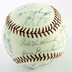 1963 Baltimore Orioles Team Signed Baseball