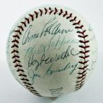 1959 Baltimore Orioles Team Signed Baseball
